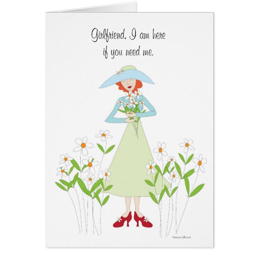 Ik ben hier als je me vriendin nodig hebt (Voorkant)