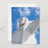 Ik ben hier bedankkaartje briefkaart (Voorkant / Achterkant)