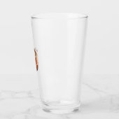 Ik ben hier Boos Halloween Geest Drink Spinnenweb Glas (Links)