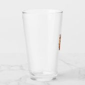 Ik ben hier Boos Halloween Geest Drink Spinnenweb Glas (Rechts)