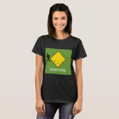 Ik ben hier buiten t-shirt (Voorkant volledig)