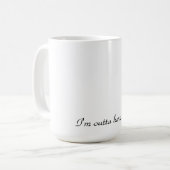 Ik ben hier buiten Victoriaans Birdcage Mok (Voorkant links)