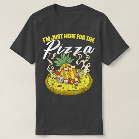 Ik ben hier de Pizza a Pizza Lover T-shirt (Design voorkant)