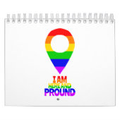 Ik ben hier en ben trots op LGBT Kalender (Hoes)