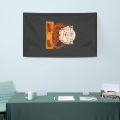Ik ben hier gewoon Boos Halloween Kinderen Silhoue Spandoek (Beurs)