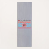 Ik ben hier gewoon om God Yoga Mat te vertrouwen (Voorkant)