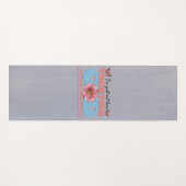 Ik ben hier gewoon om God Yoga Mat te vertrouwen (Voorkant (horizontaal))