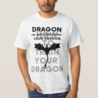 Ik Ben Hier Gewoon Om Je Draak Aaiten – Grappige C T-shirt