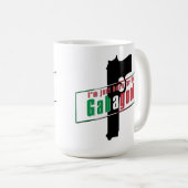 Ik Ben Hier Gewoon Voor De Gabagool Koffiemok (Voorkant rechts)