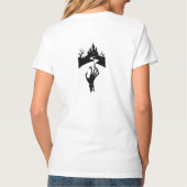 IK BEN HIER GEWOON VOOR DE HAPJES T-SHIRT (Achterkant)