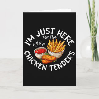 Ik Ben Hier Gewoon Voor De Kipfilet Gebakken Kip Kaart