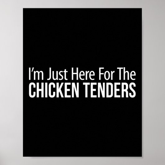 Ik Ben Hier Gewoon Voor De Kipnuggets - _1  Poster (Voorkant)