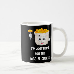 Ik Ben Hier Gewoon Voor De Mac-n-kaas Grappige Kin Koffiemok