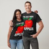 IK BEN HIER GEWOON VOOR DE T-SHIRT (Unisex)