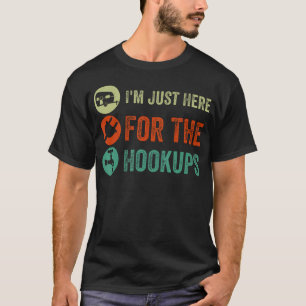 Ik Ben Hier Gewoon Voor De Vrijblijvende Affaires T-shirt