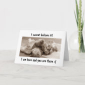 IK BEN HIER / JIJ BENT ER - IK MIS 'JIJ' KAART (Voorkant)