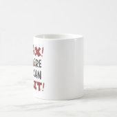 ik ben hier koffie - mok (Center)