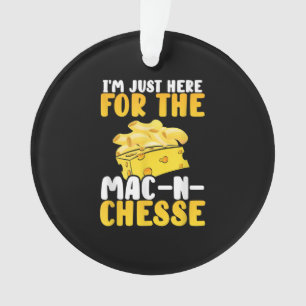 Ik ben hier net Mac en Cheese Thanksgiving Diner Ornament