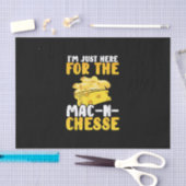 Ik ben hier net Mac en Cheese Thanksgiving Dinner Tissuepapier (Craft)