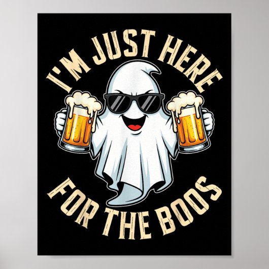 Ik ben hier net voor de bots. poster (Voorkant)