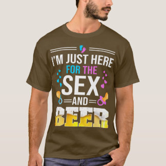 Ik ben hier net voor de Se- en Beer-familie, gende T-shirt