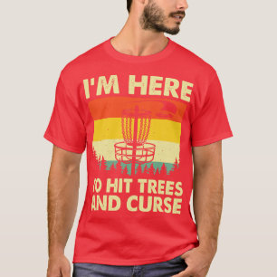 Ik ben hier om bomen te hakken en de schil van het t-shirt