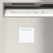 Ik ben hier om een Alibi te vestigen Magneet (Insitu (Vaatwasser))