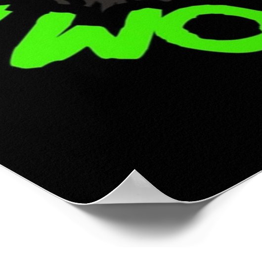 Ik ben hier om geen boete te krijgen. poster (Hoek)