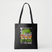 Ik ben hier om gestenigd te worden tote bag (Voorkant)