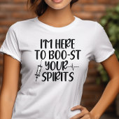 Ik ben hier om jullie geesten te stimuleren Hallow Tri-Blend Shirt