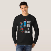ik ben hier om kabouters te knallen 4th juli ameri t-shirt (Voorkant volledig)