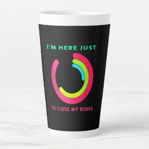 Ik ben hier om mijn Ring Fitness Gym Gift te sluit Latte Mok