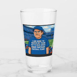 Ik ben hier om mijn team te zien, niet om over Fan Glas