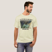 Ik ben hier om te kijken: Scale-Crested Pygmy T-shirt (Voorkant volledig)