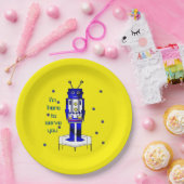 "Ik ben hier om u te dienen" Bord papier (Feest)