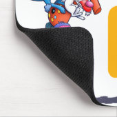 Ik ben hier om vrienden te maken! muismat (Hoek)