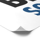 Ik ben hier omdat je iets hebt gebroken poster (Hoek)