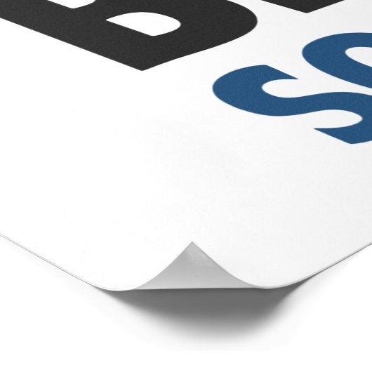 Ik ben hier omdat je iets hebt gebroken poster (Hoek)