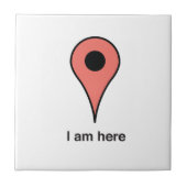 Ik ben hier tegeltje (Voorkant)