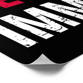 Ik ben hier vanwege immigranten die ik heb poster (Hoek)