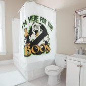 Ik ben hier voor de boeken douchegordijn (In situ)