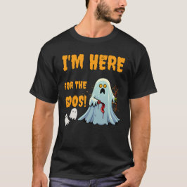 Ik ben hier voor de boeken! - Grappig Halloween T-shirt