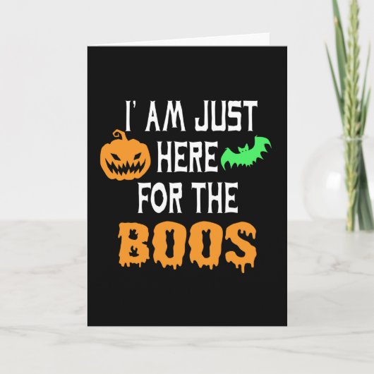 Ik ben hier voor de boeken kaart (Voorkant)