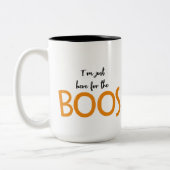 Ik ben hier voor de boeken: Mok (Links)