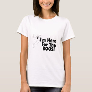 Ik ben hier voor de boeken t-shirt