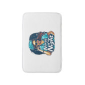 Ik ben hier voor de Boos. Badmat (Voorkant Verticaal)