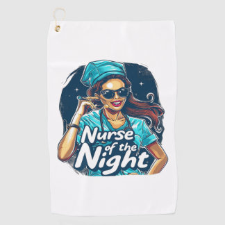 Ik ben hier voor de Boos. Golfhanddoek