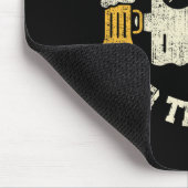 Ik ben hier voor de Boos Halloween Drink rol Muismat (Hoek)