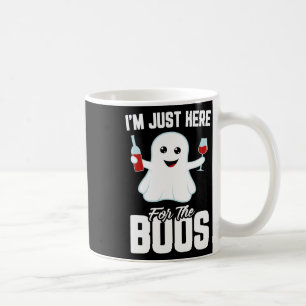 Ik ben hier voor de Boos Wine Funny Halloween. Koffiemok