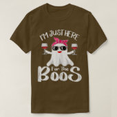 Ik ben hier voor de Boos Wine Grapny Hallo. T-shirt (Design voorkant)